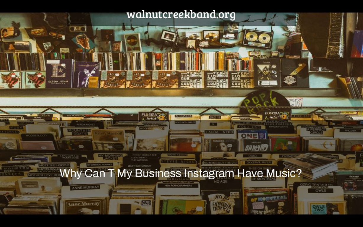 Why Can T My Business Instagram Have Music?