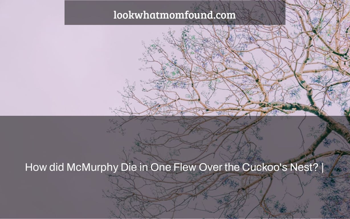 How did McMurphy Die in One Flew Over the Cuckoo's Nest? |