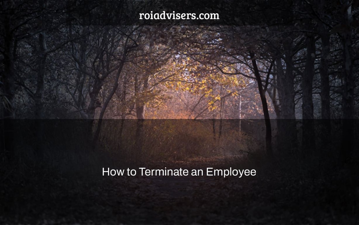 How to Terminate an Employee