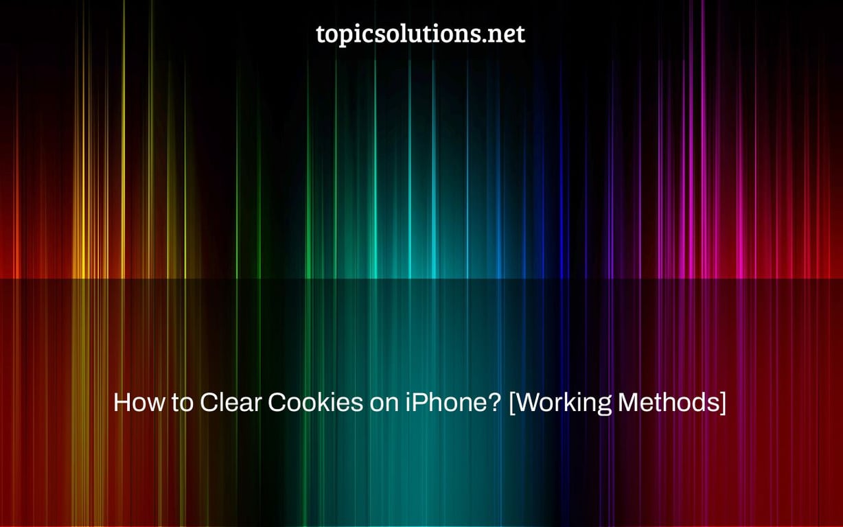 How to Clear Cookies on iPhone? [Working Methods]