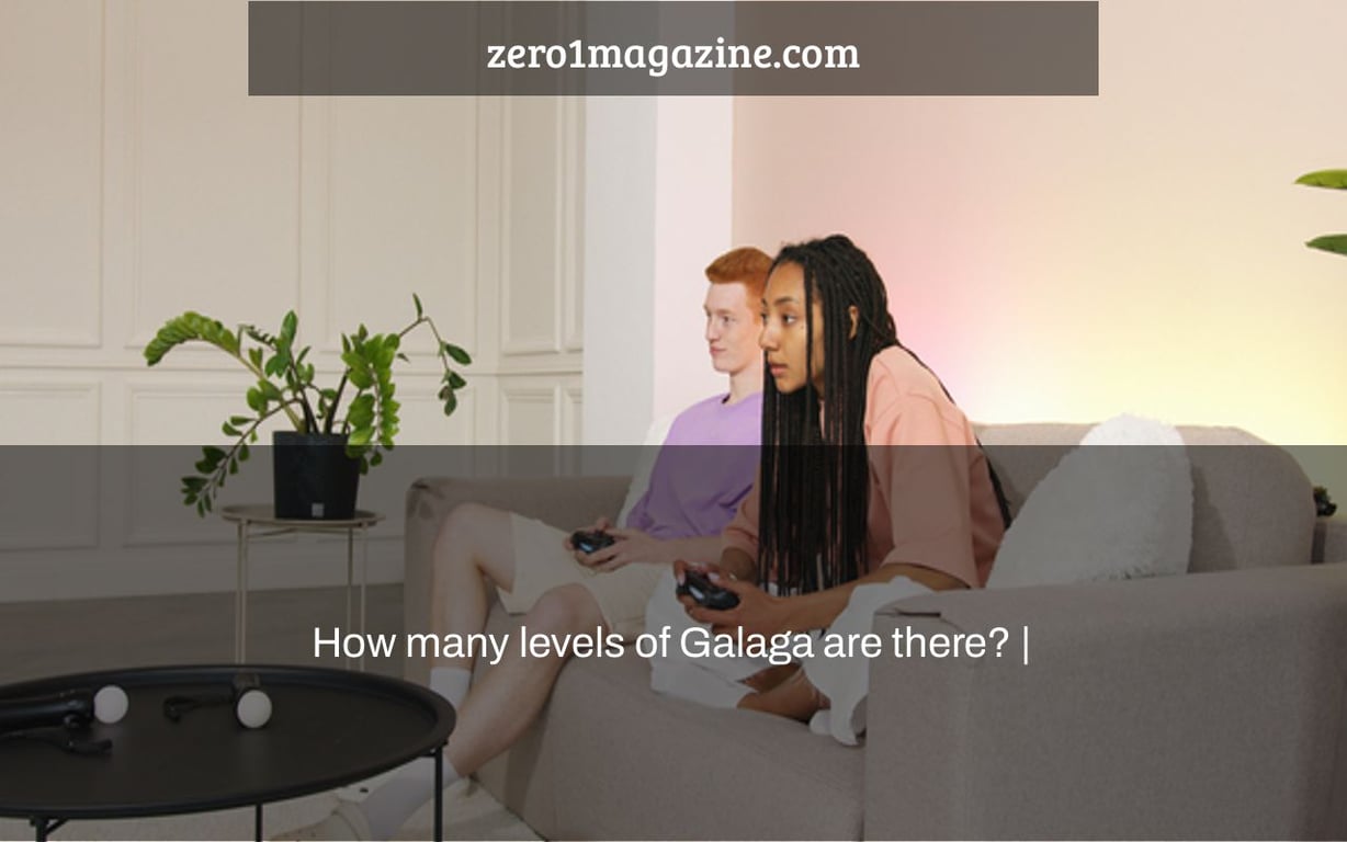 How many levels of Galaga are there? |