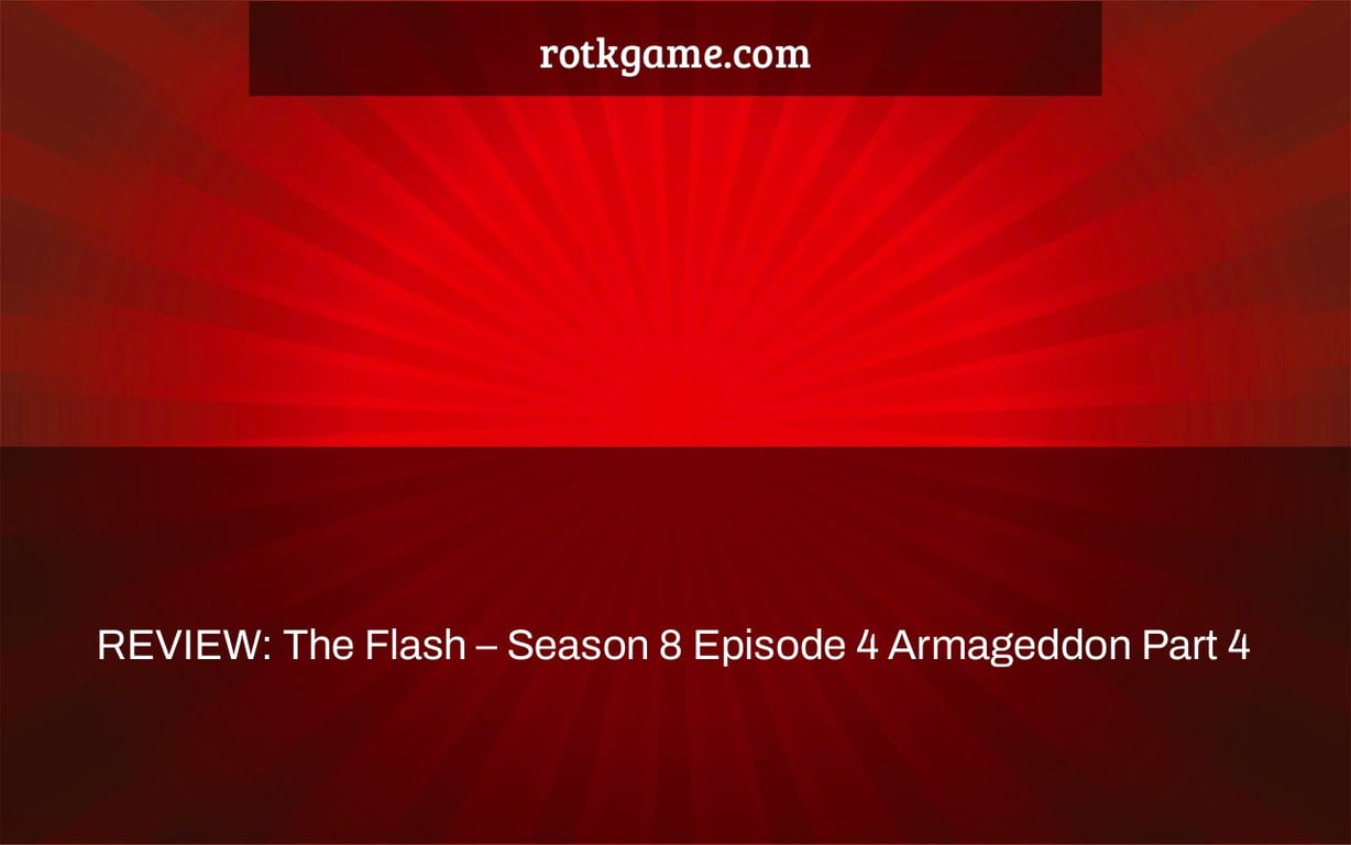 REVIEW: The Flash – Season 8 Episode 4