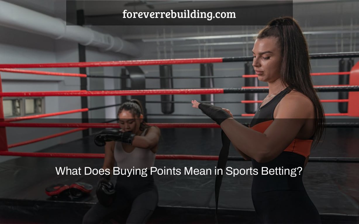 What Does Buying Points Mean in Sports Betting?