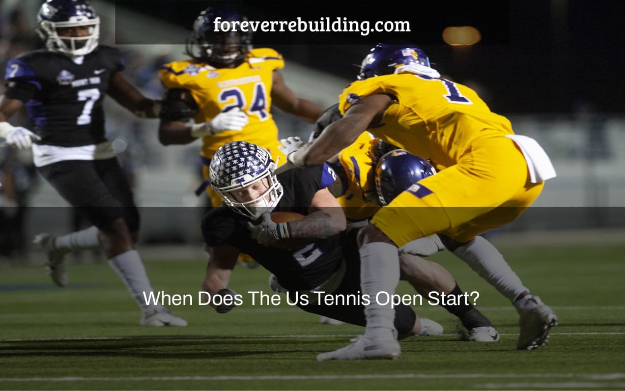 When Does The Us Tennis Open Start?