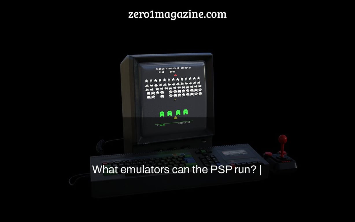 What emulators can the PSP run? |