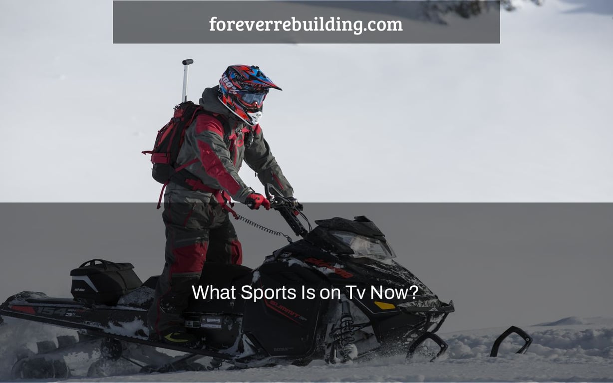 What Sports Is on Tv Now?