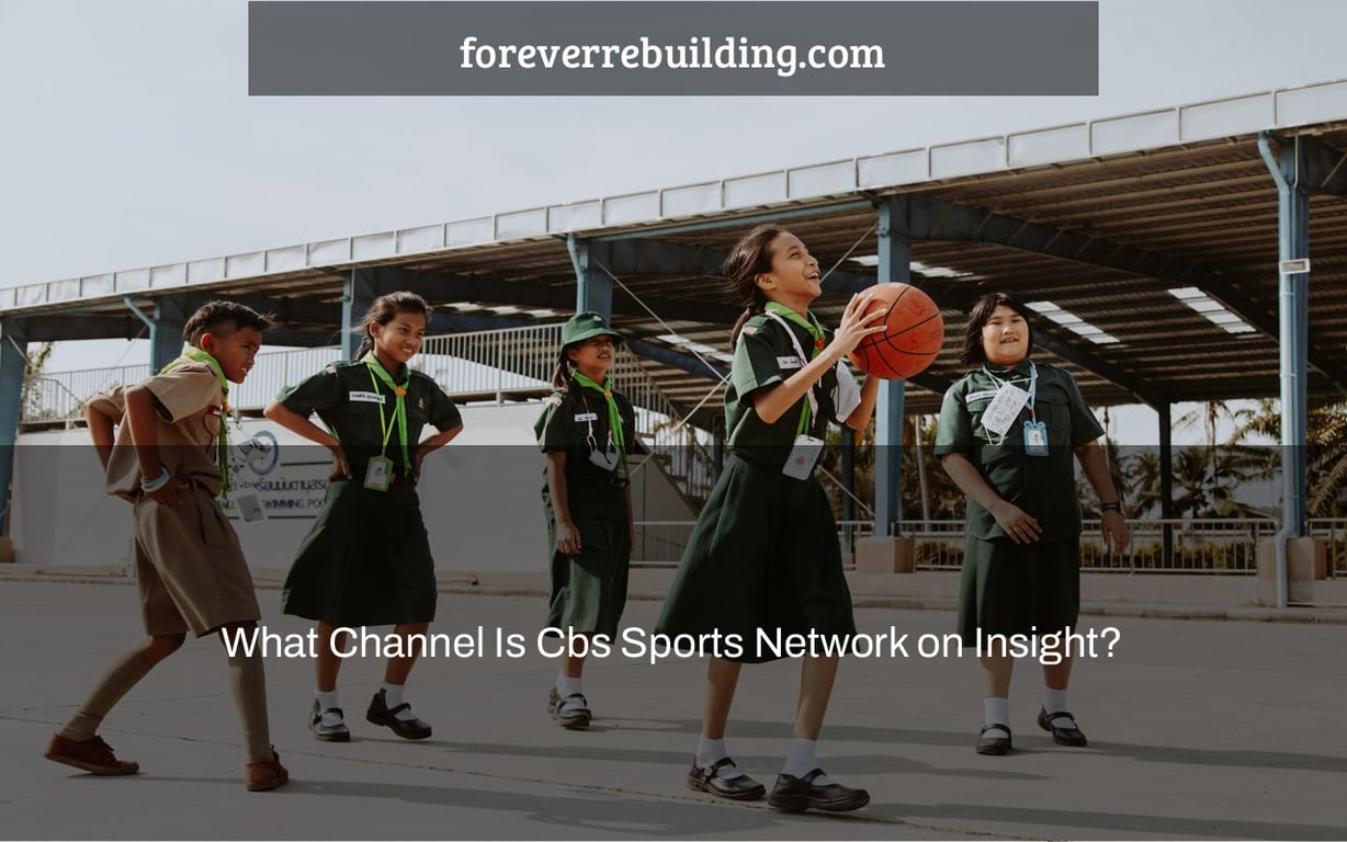 What Channel Is Cbs Sports Network on Insight?