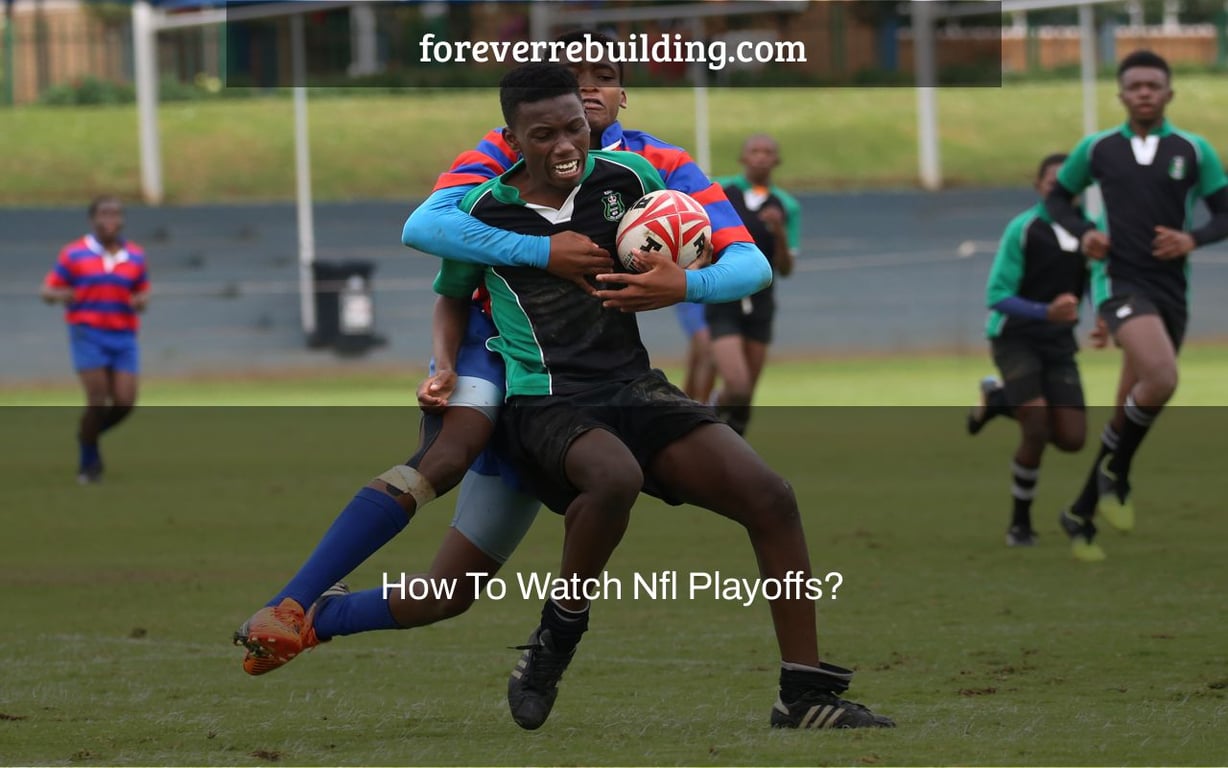 How To Watch Nfl Playoffs?