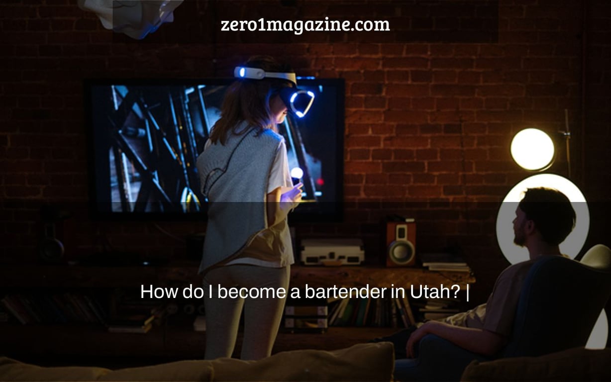 How do I become a bartender in Utah? |