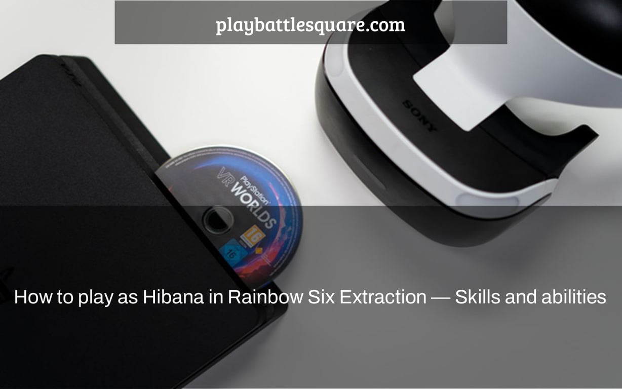 How to play as Hibana in Rainbow Six Extraction — Skills and abilities