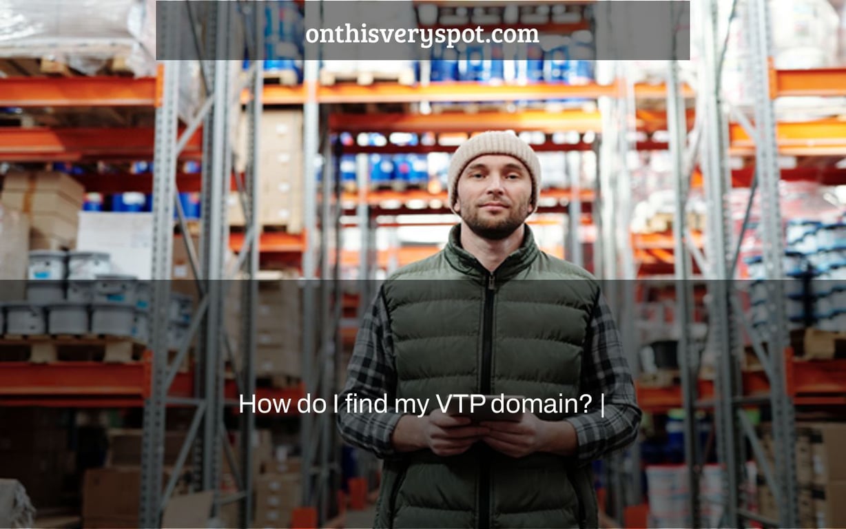 How do I find my VTP domain? |