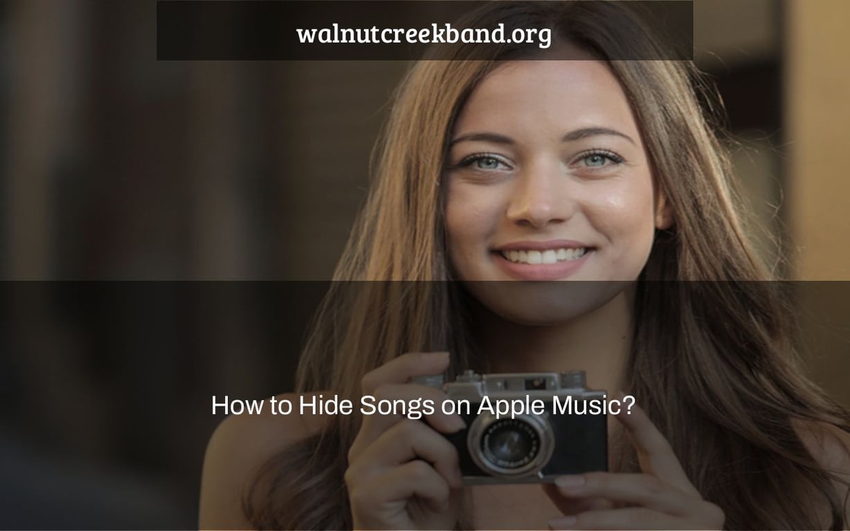 How to Hide Songs on Apple Music?