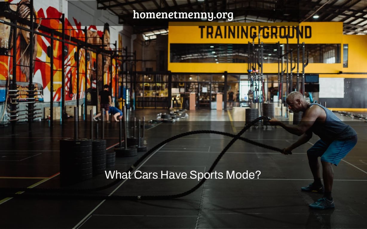 What Cars Have Sports Mode?