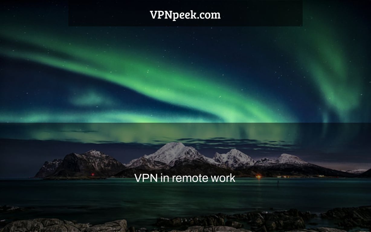 VPN in remote work