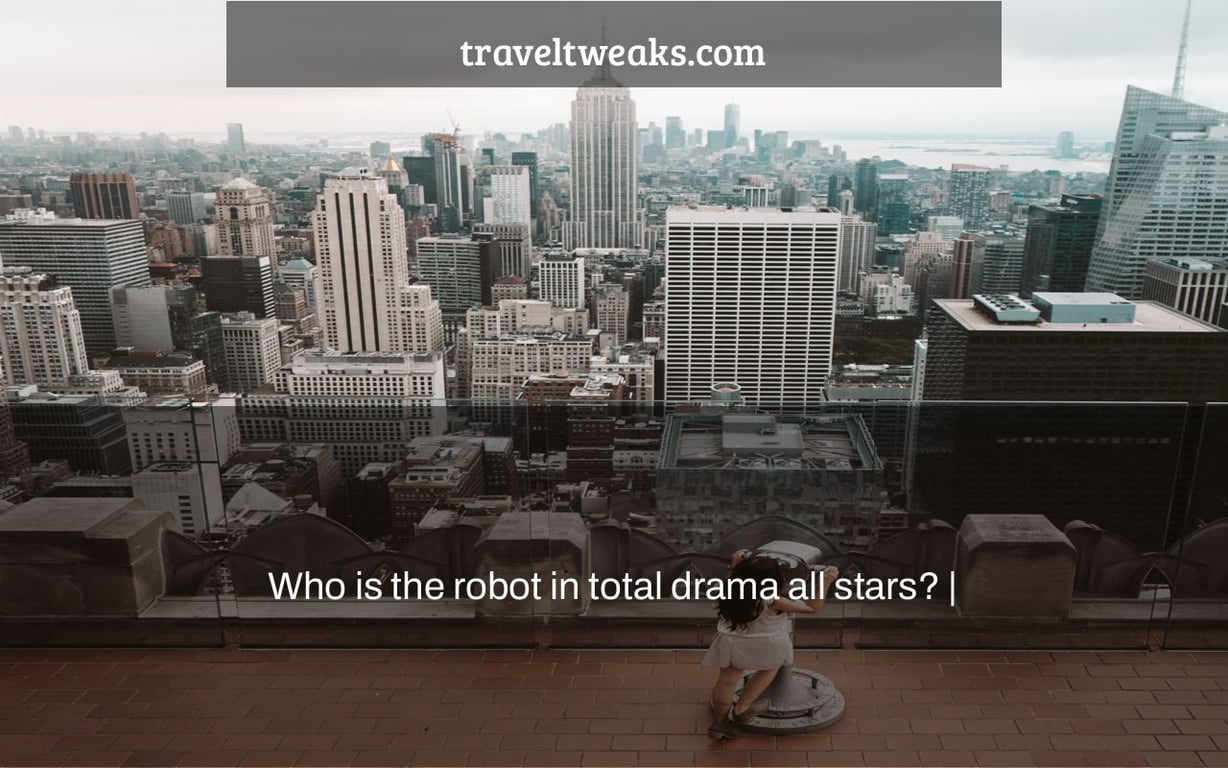 Who is the robot in total drama all stars? |