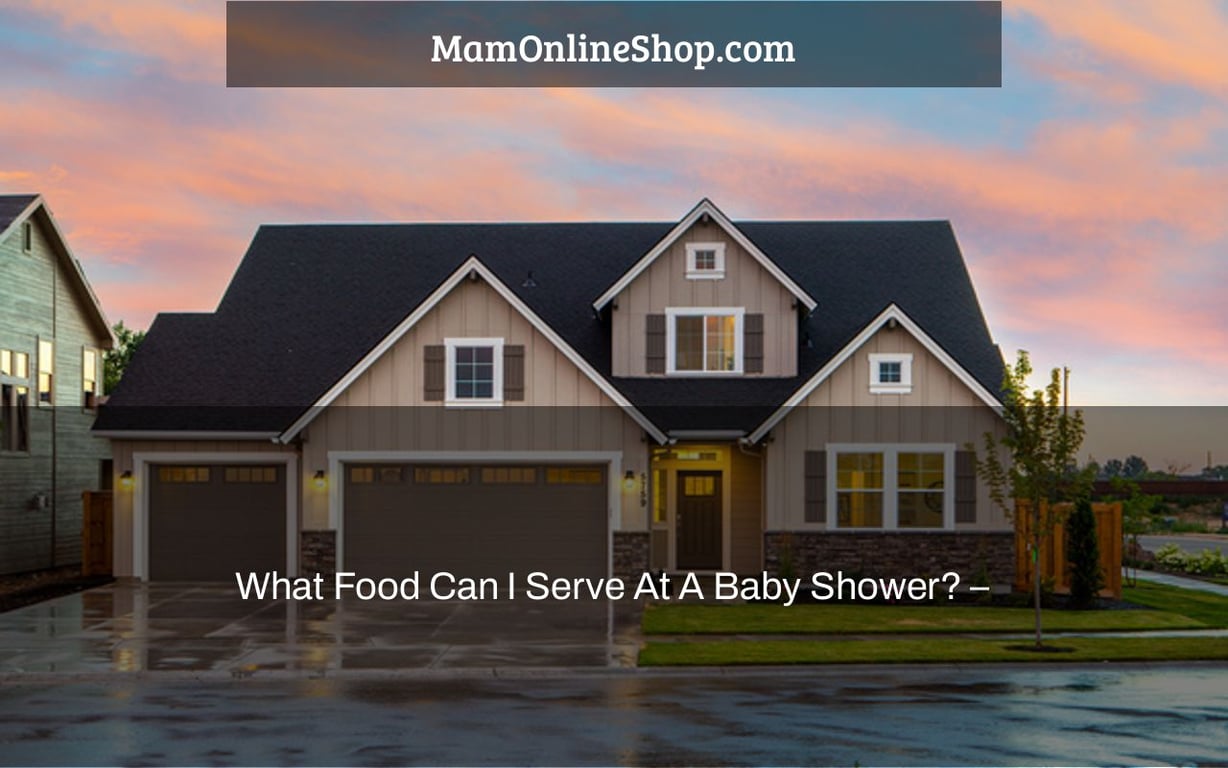 What Food Can I Serve At A Baby Shower? –