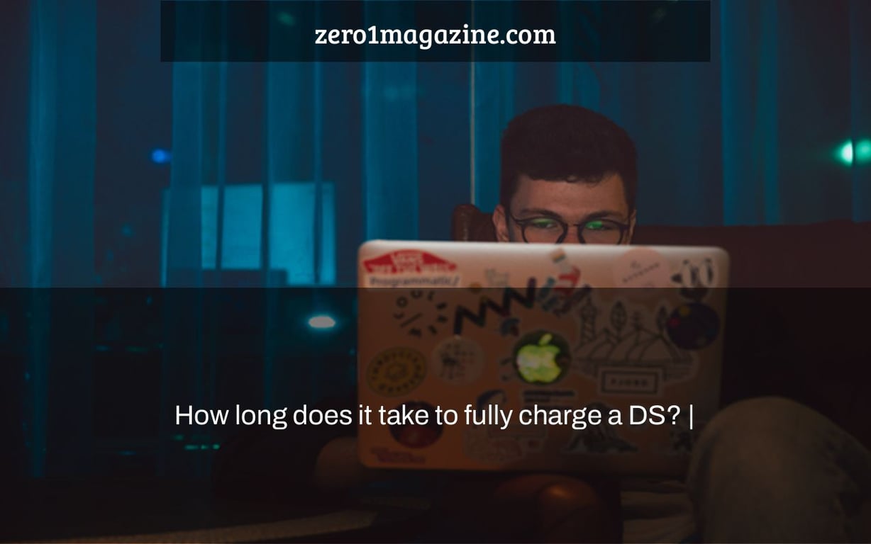 How long does it take to fully charge a DS? |