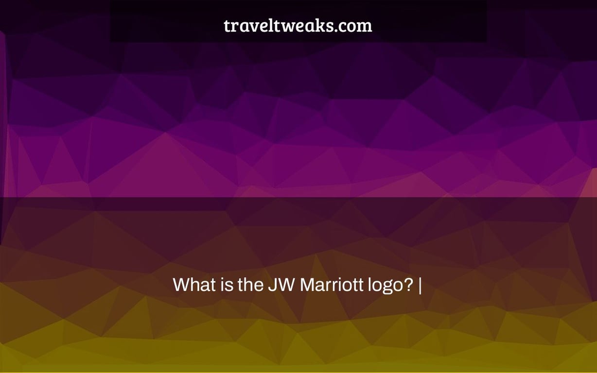 What is the JW Marriott logo? |