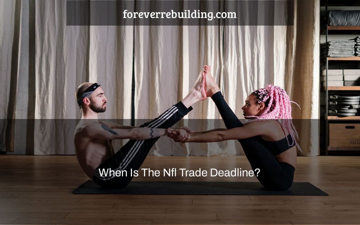 When Is The Nfl Trade Deadline?