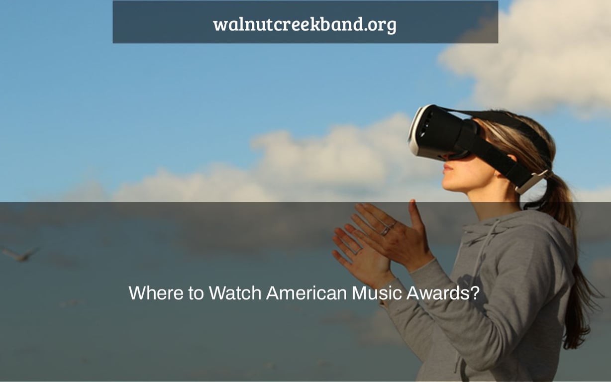 Where to Watch American Music Awards?