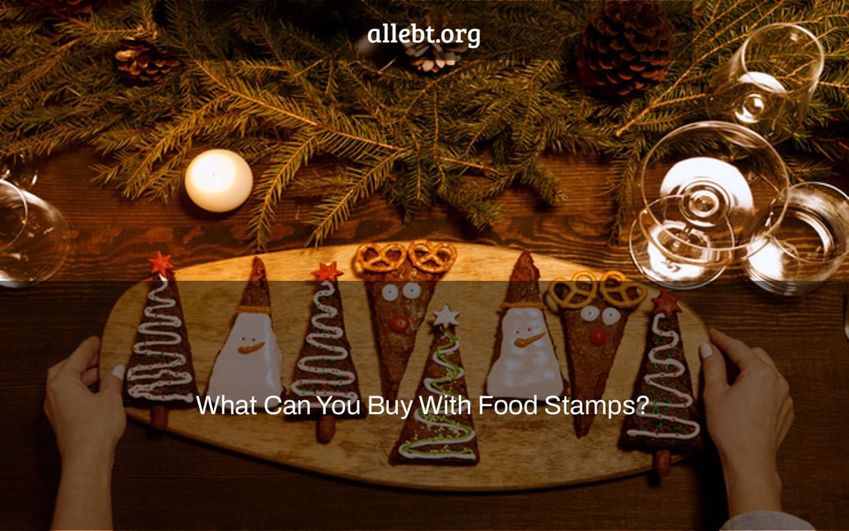 What Can You Buy With Food Stamps?