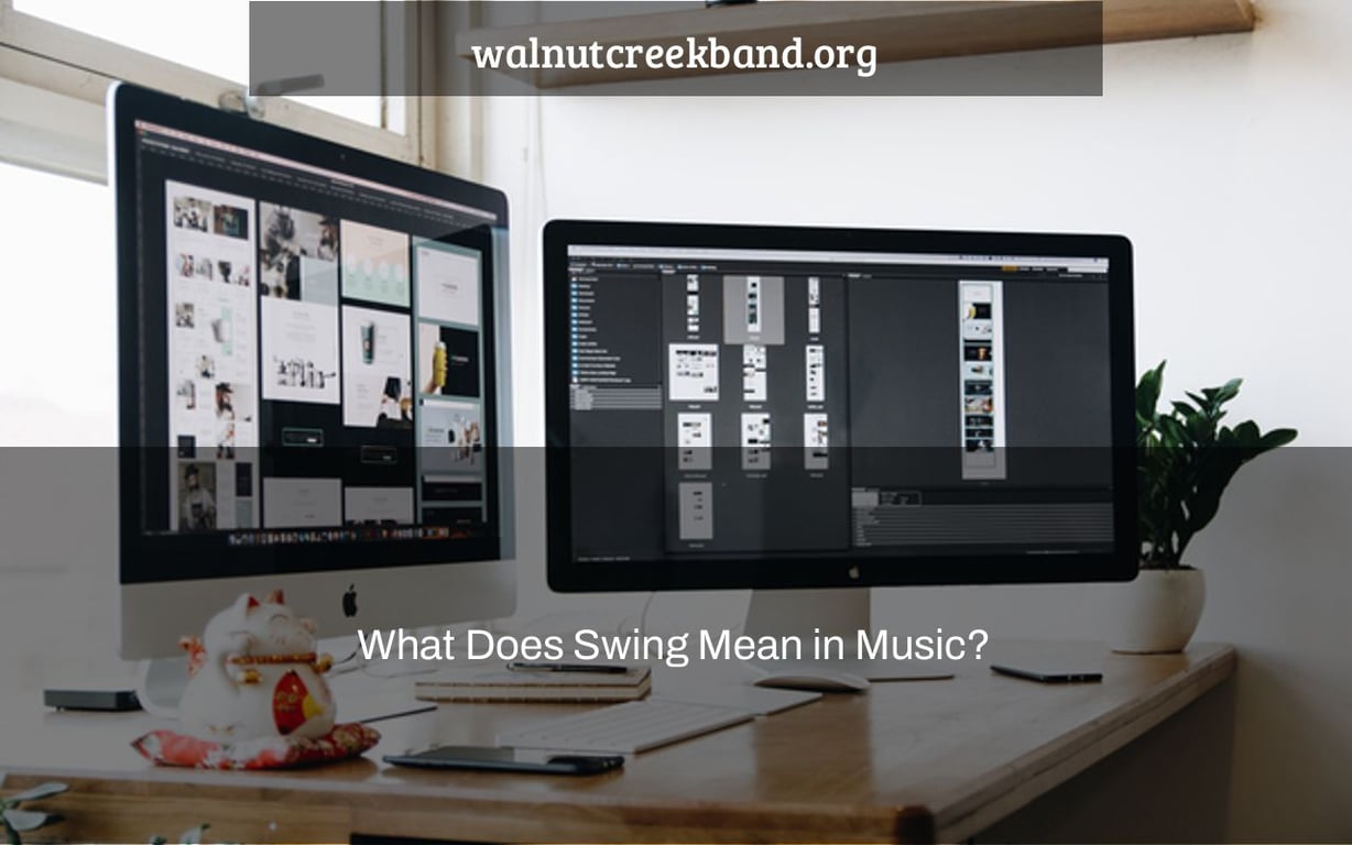 What Does Swing Mean in Music?