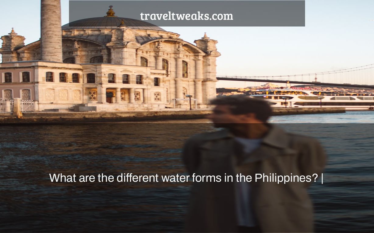 What are the different water forms in the Philippines? |
