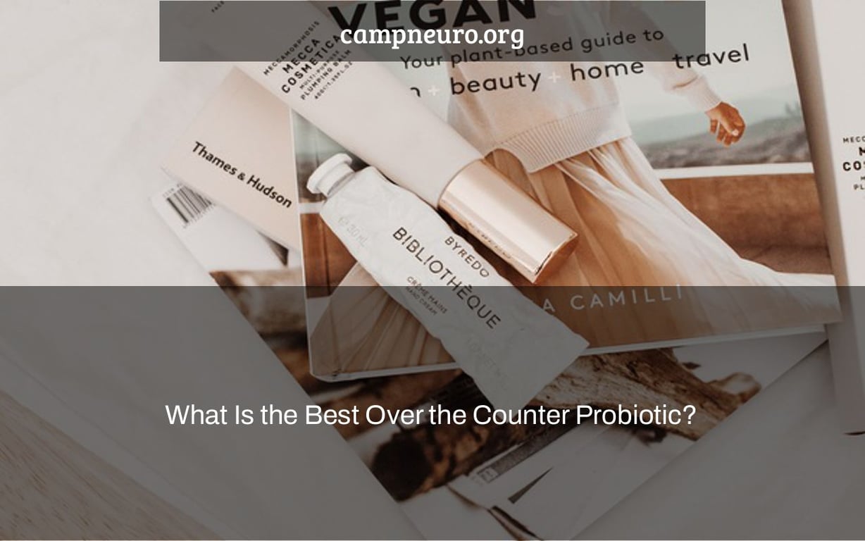 What Is the Best Over the Counter Probiotic? Camp Neuro