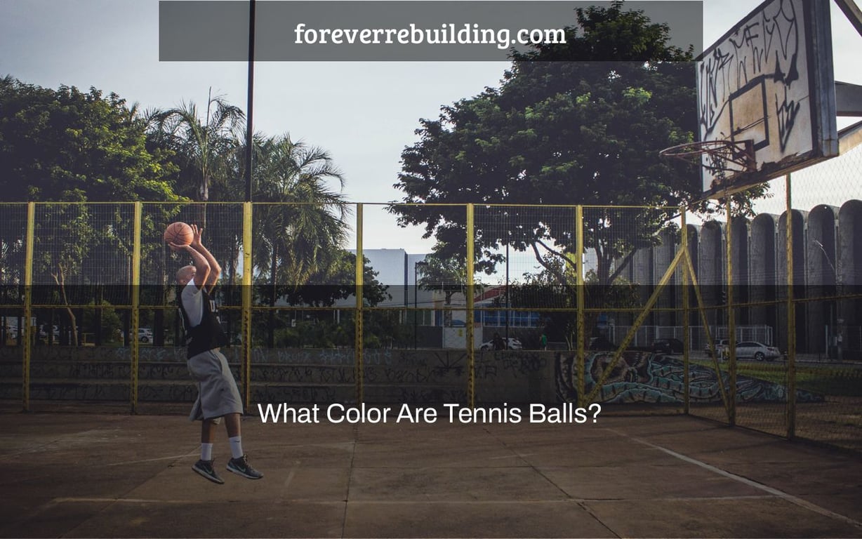 What Color Are Tennis Balls?