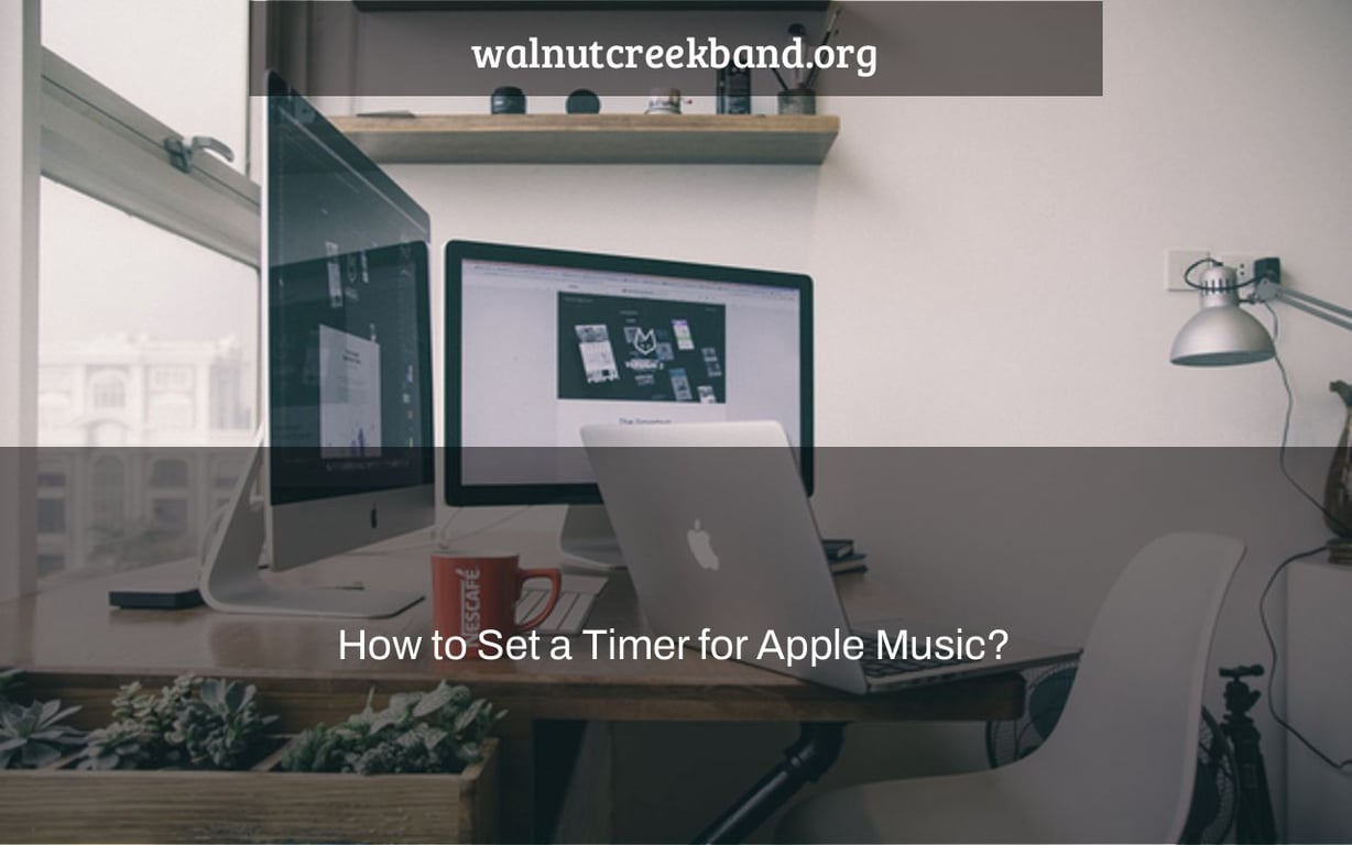 How to Set a Timer for Apple Music?