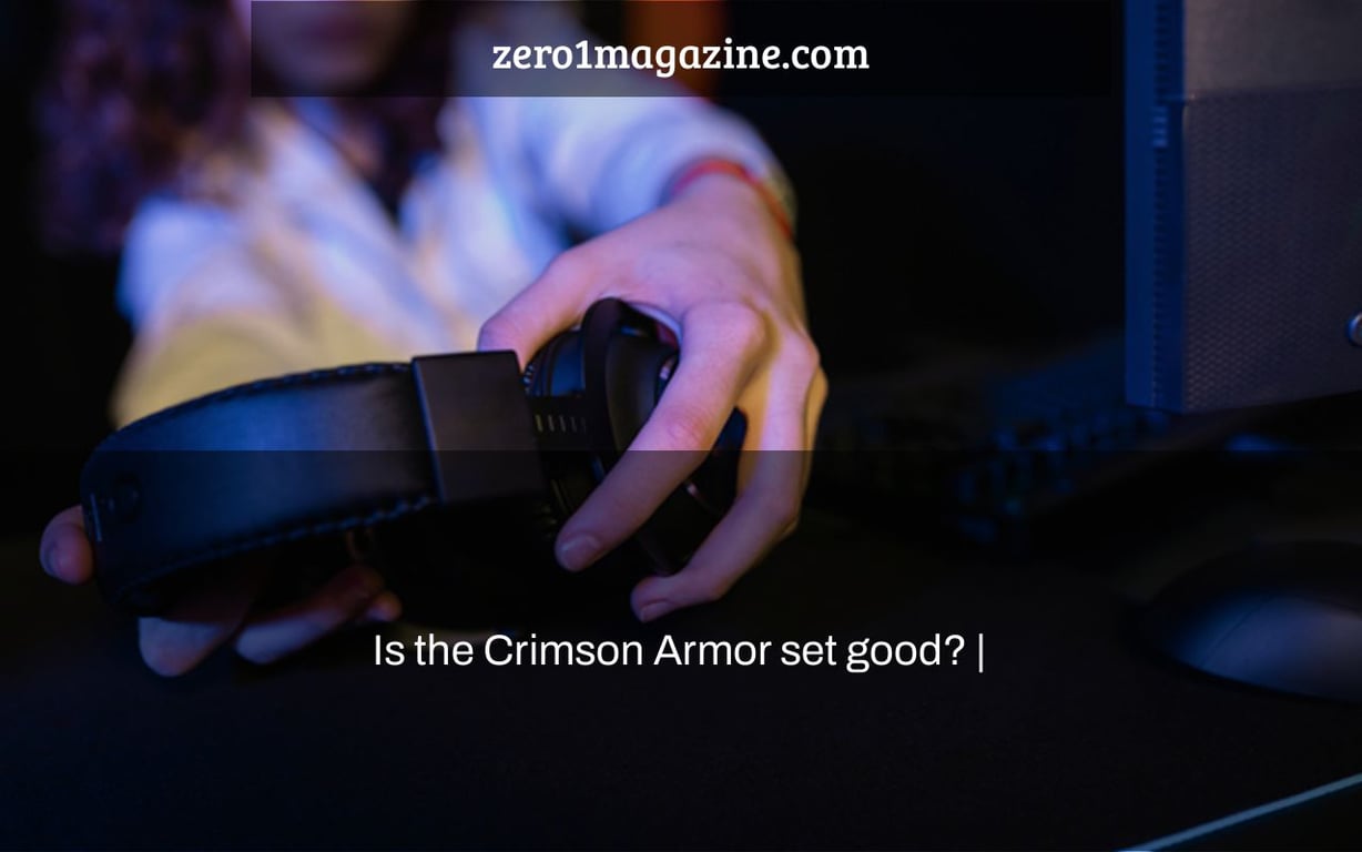 Is the Crimson Armor set good? |