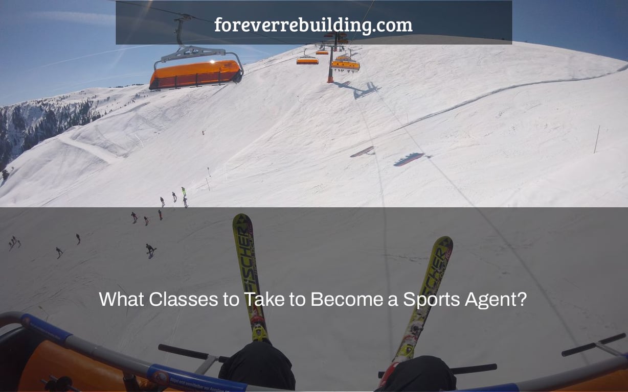 What Classes to Take to Become a Sports Agent?