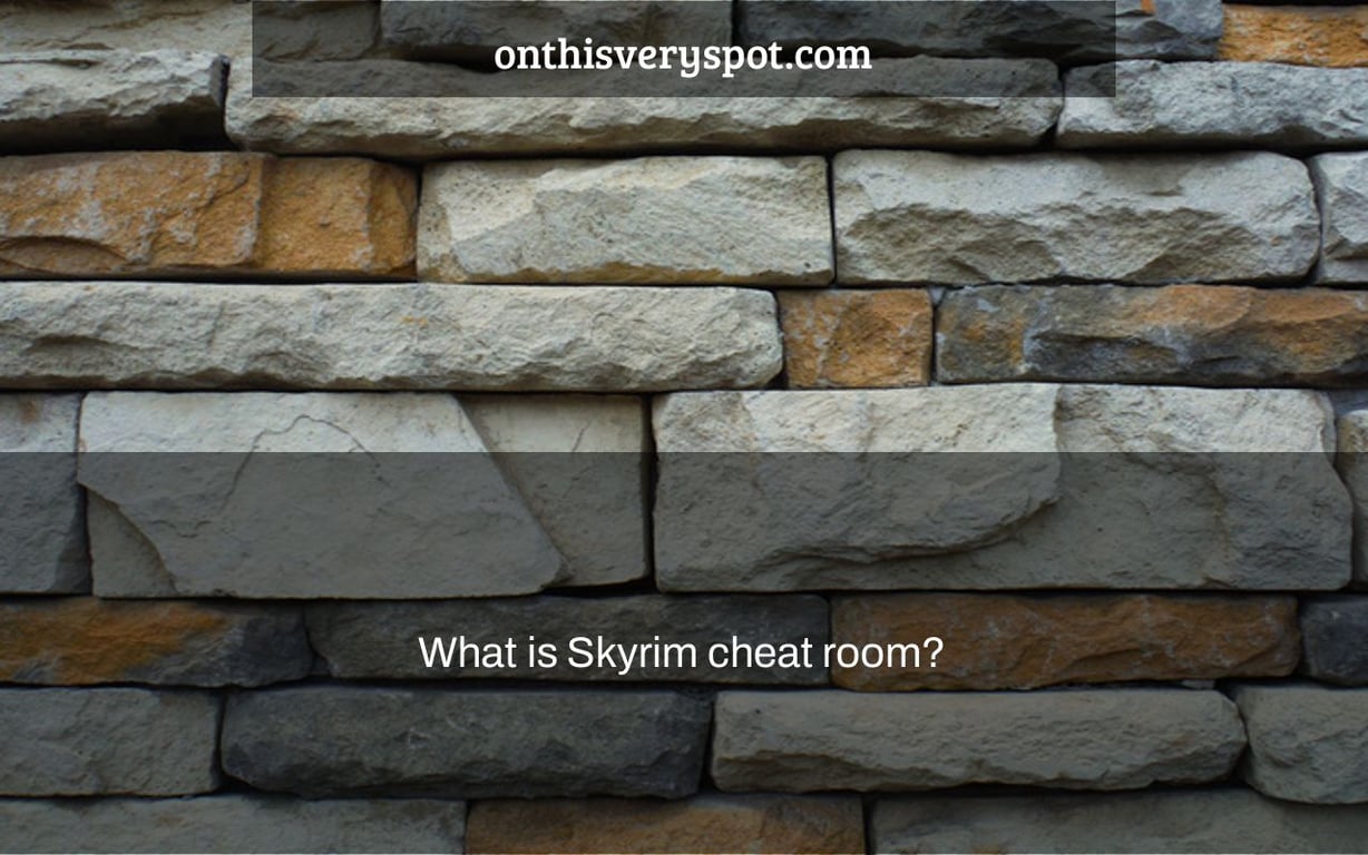 What is Skyrim cheat room?