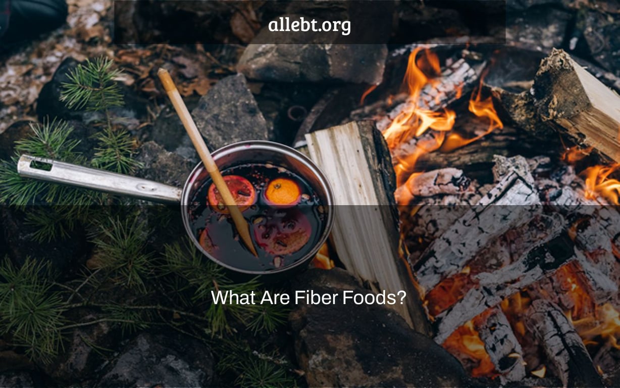 What Are Fiber Foods?