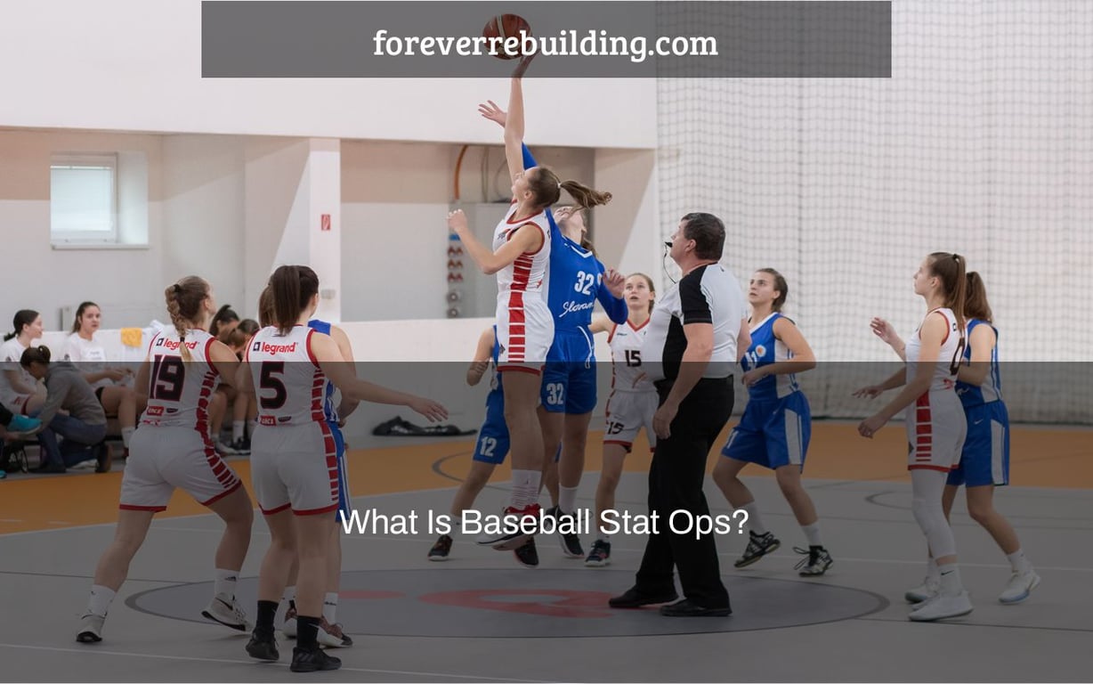 What Is Baseball Stat Ops?