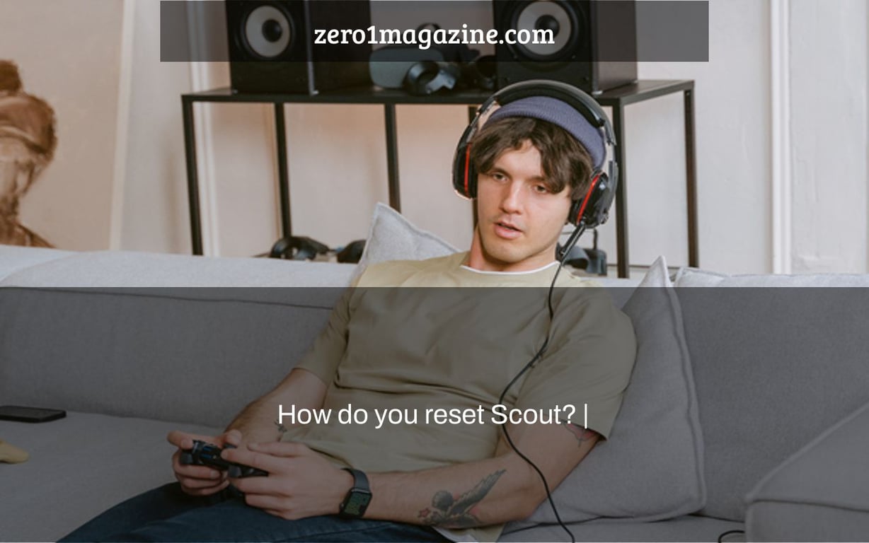 How do you reset Scout? |