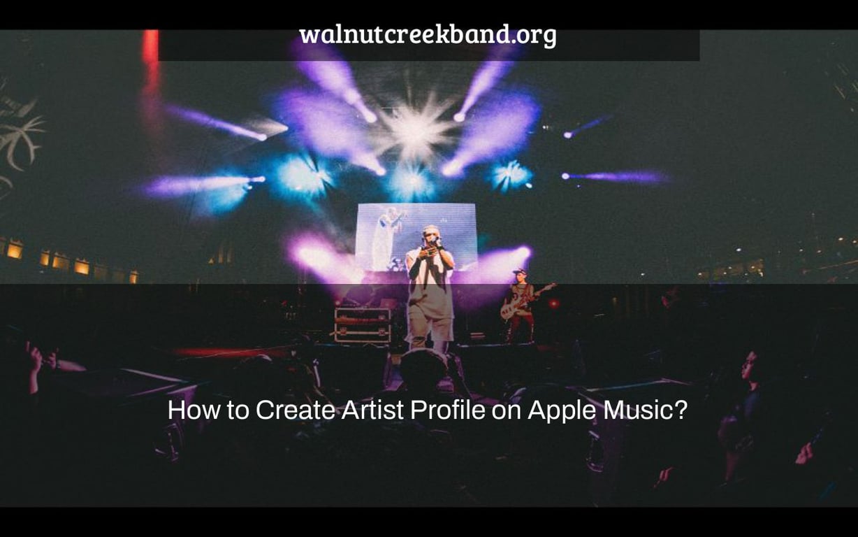 How to Create Artist Profile on Apple Music?