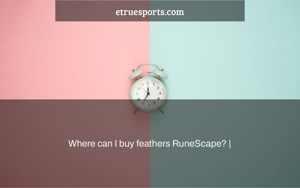 Where can I buy feathers RuneScape? |
