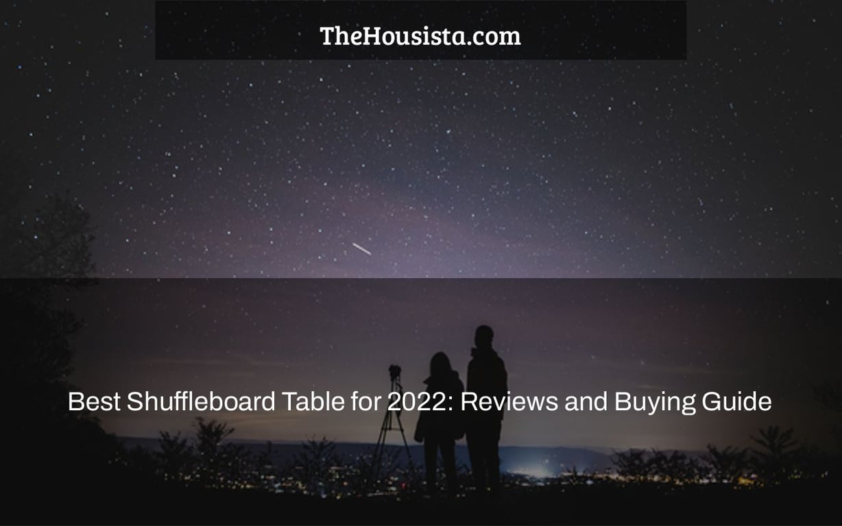 Best Shuffleboard Table for 2022: Reviews and Buying Guide