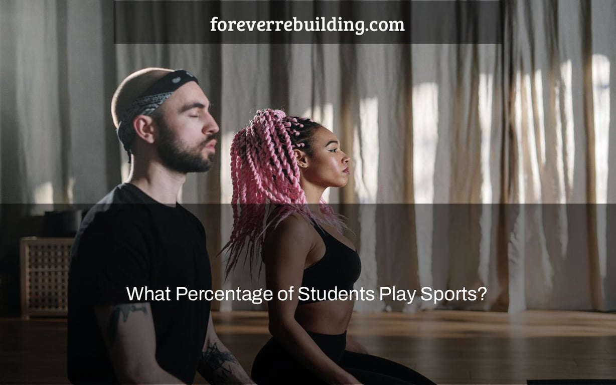 What Percentage of Students Play Sports?