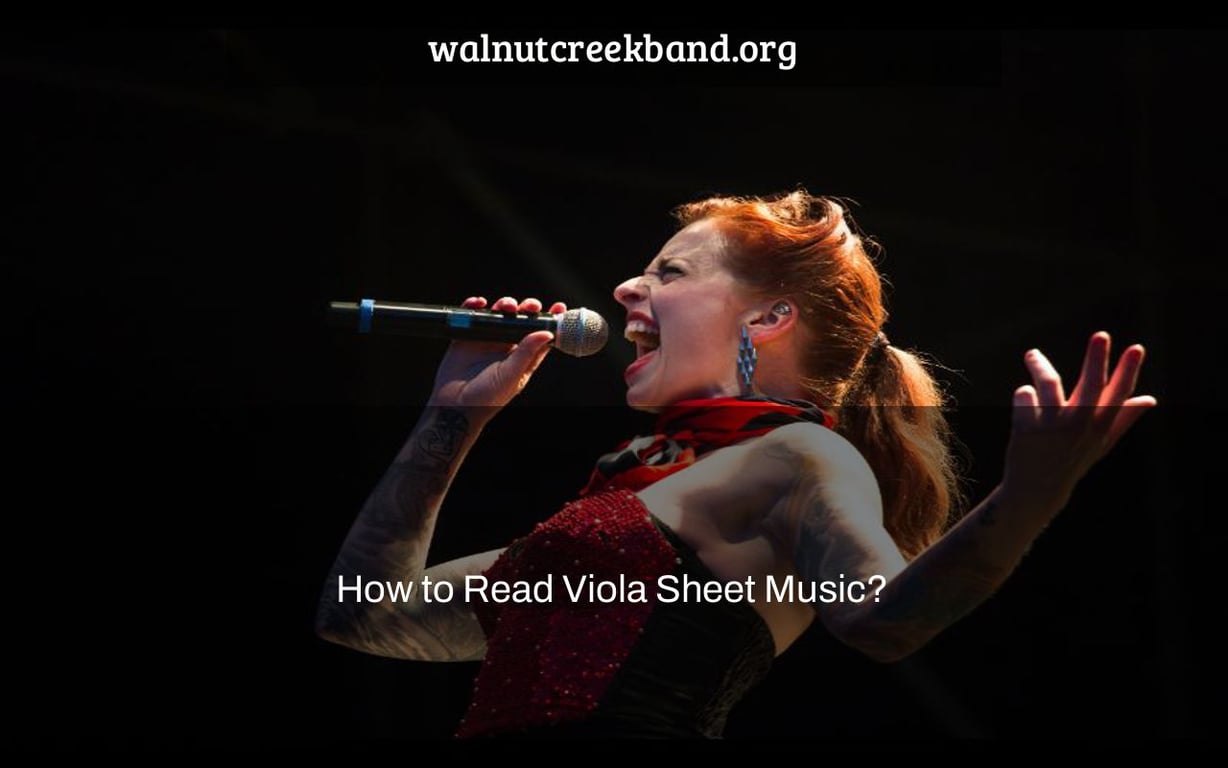 How to Read Viola Sheet Music?