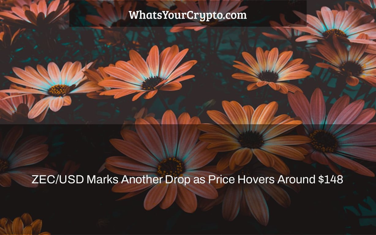 ZEC/USD Marks Another Drop as Price Hovers Around $148