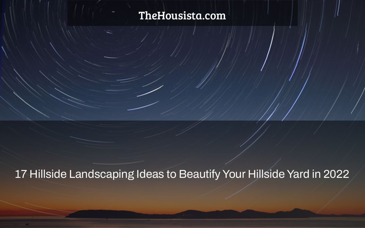 17 Hillside Landscaping Ideas to Beautify Your Hillside Yard in 2022