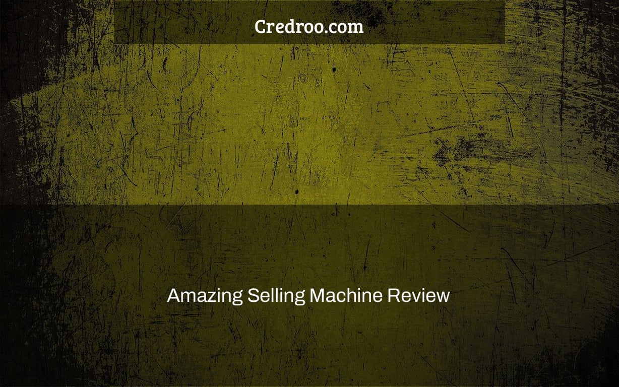 Amazing Selling Machine Review