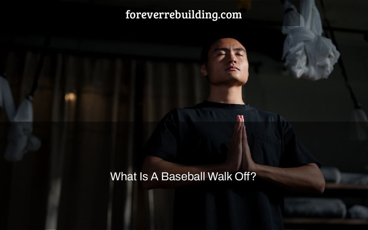 What Is A Baseball Walk Off?