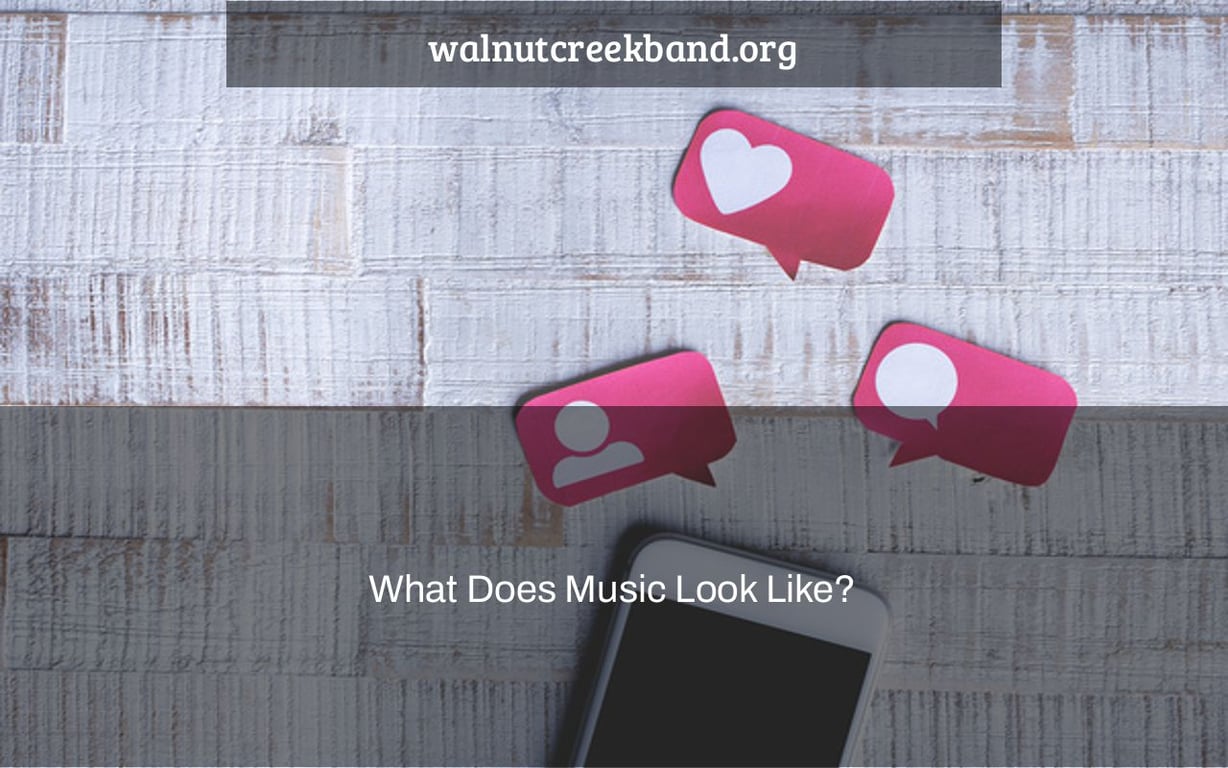 What Does Music Look Like?