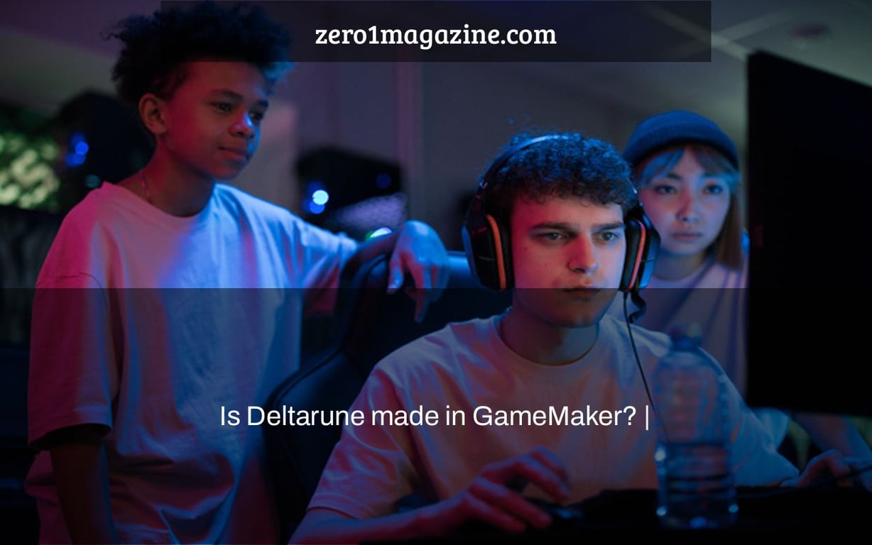 Is Deltarune made in GameMaker? |