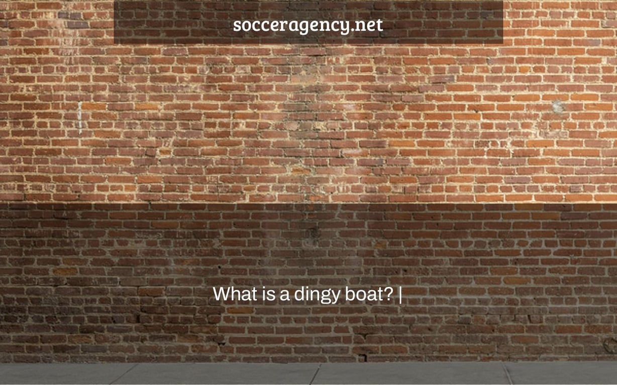 What is a dingy boat? |