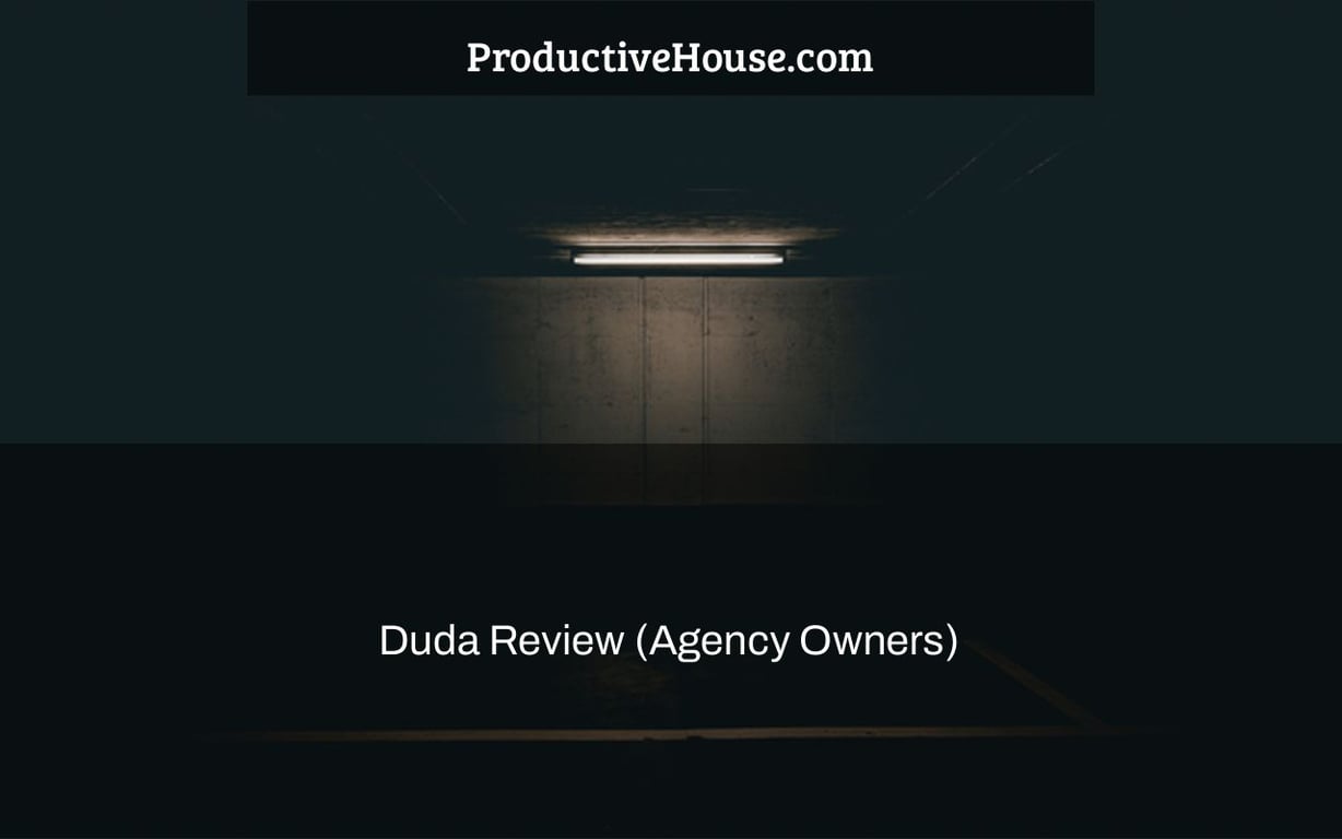 Duda Review (Agency Owners)
