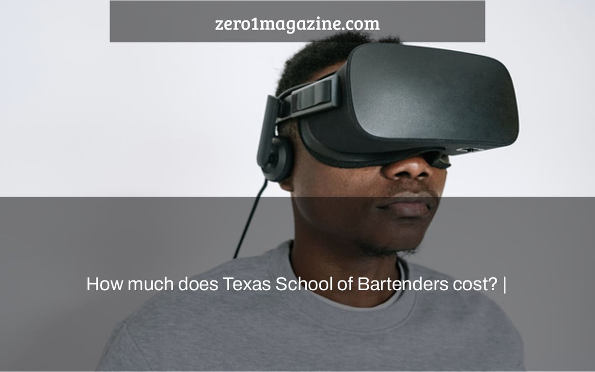 How much does Texas School of Bartenders cost? |